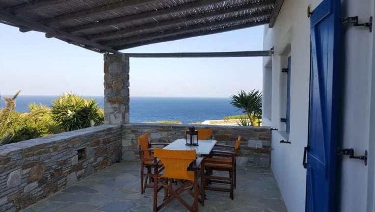 Syros Apartments Suites Chryssonisos Kini Bagian luar foto