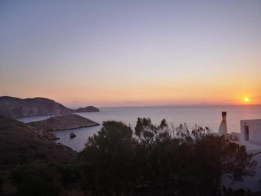 Syros Apartments Suites Chryssonisos Kini Bagian luar foto