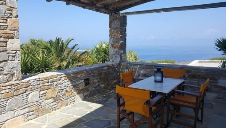 Syros Apartments Suites Chryssonisos Kini Bagian luar foto