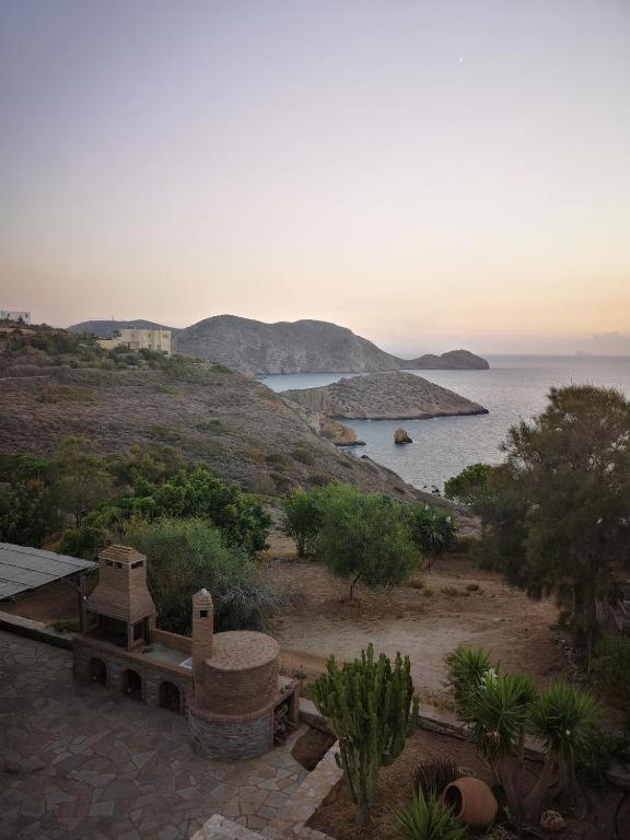 Syros Apartments Suites Chryssonisos Kini Bagian luar foto