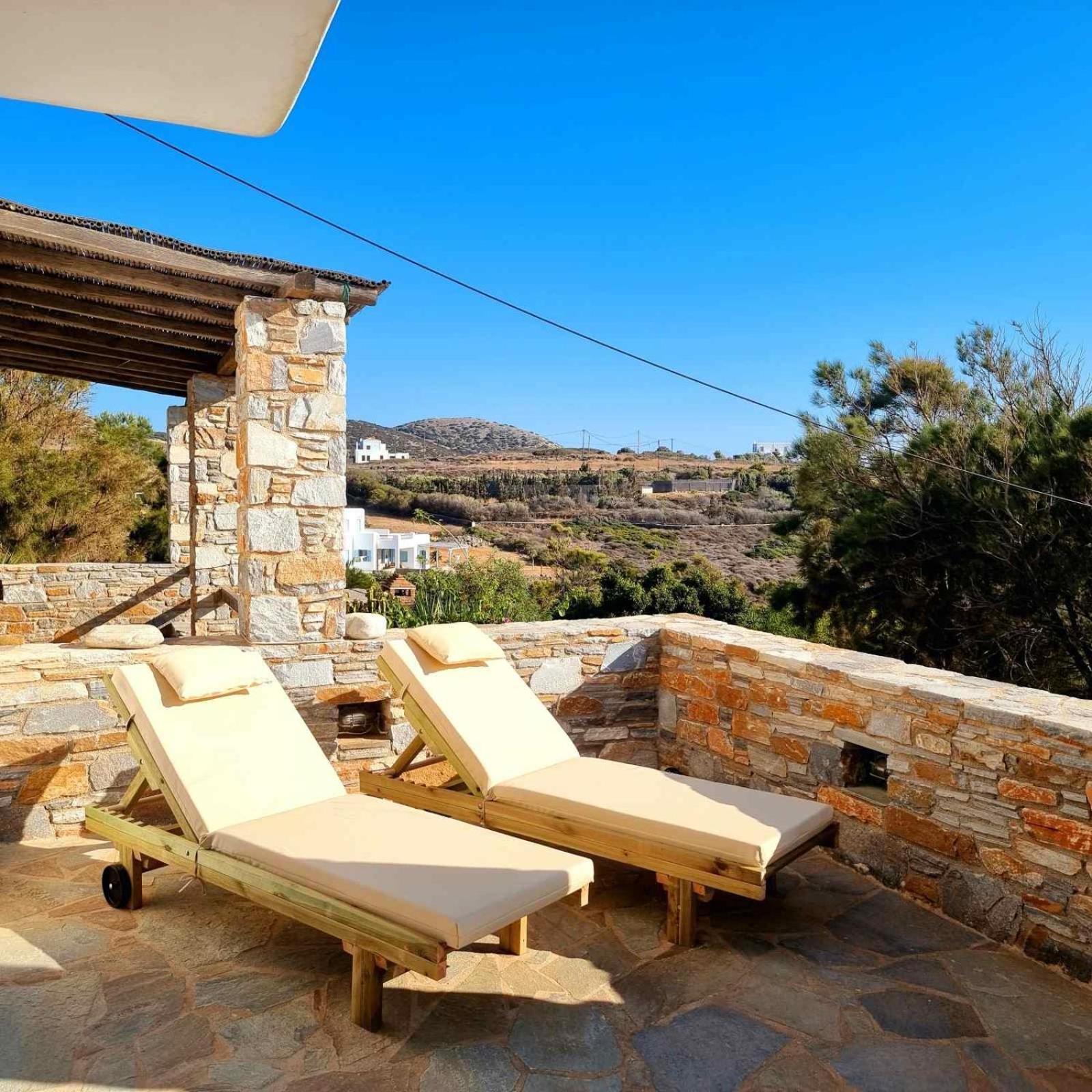 Syros Apartments Suites Chryssonisos Kini Bagian luar foto