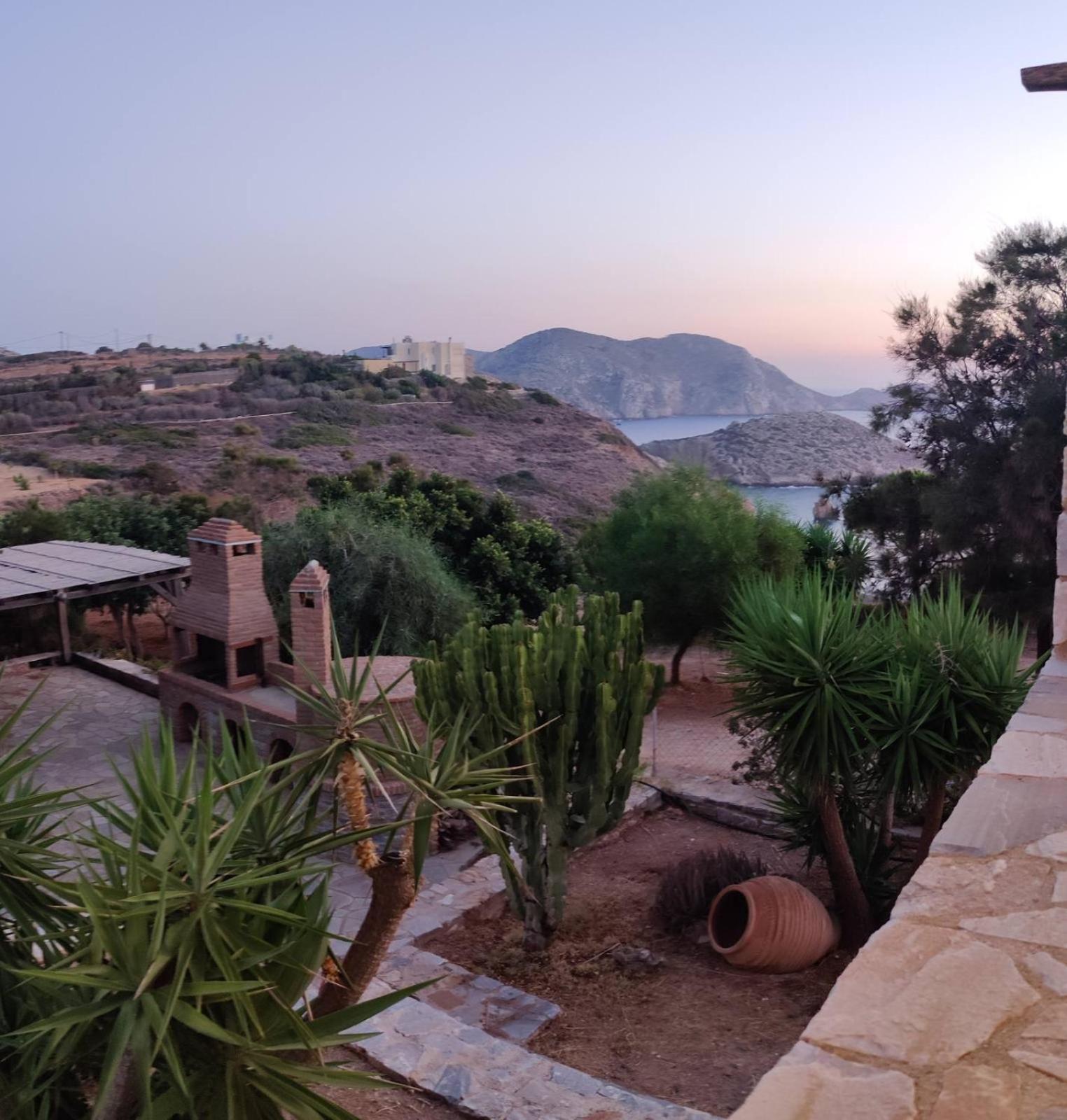 Syros Apartments Suites Chryssonisos Kini Bagian luar foto