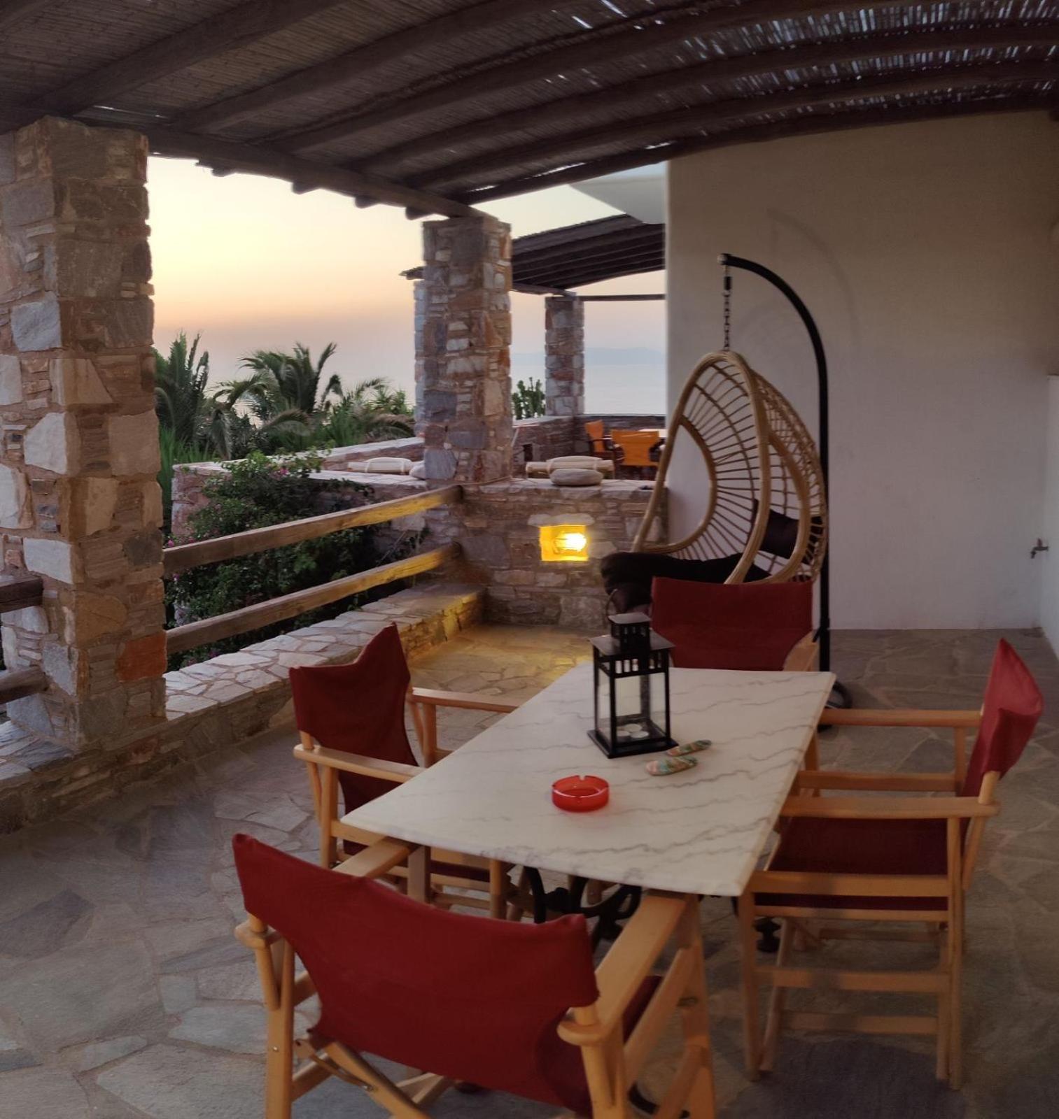 Syros Apartments Suites Chryssonisos Kini Bagian luar foto