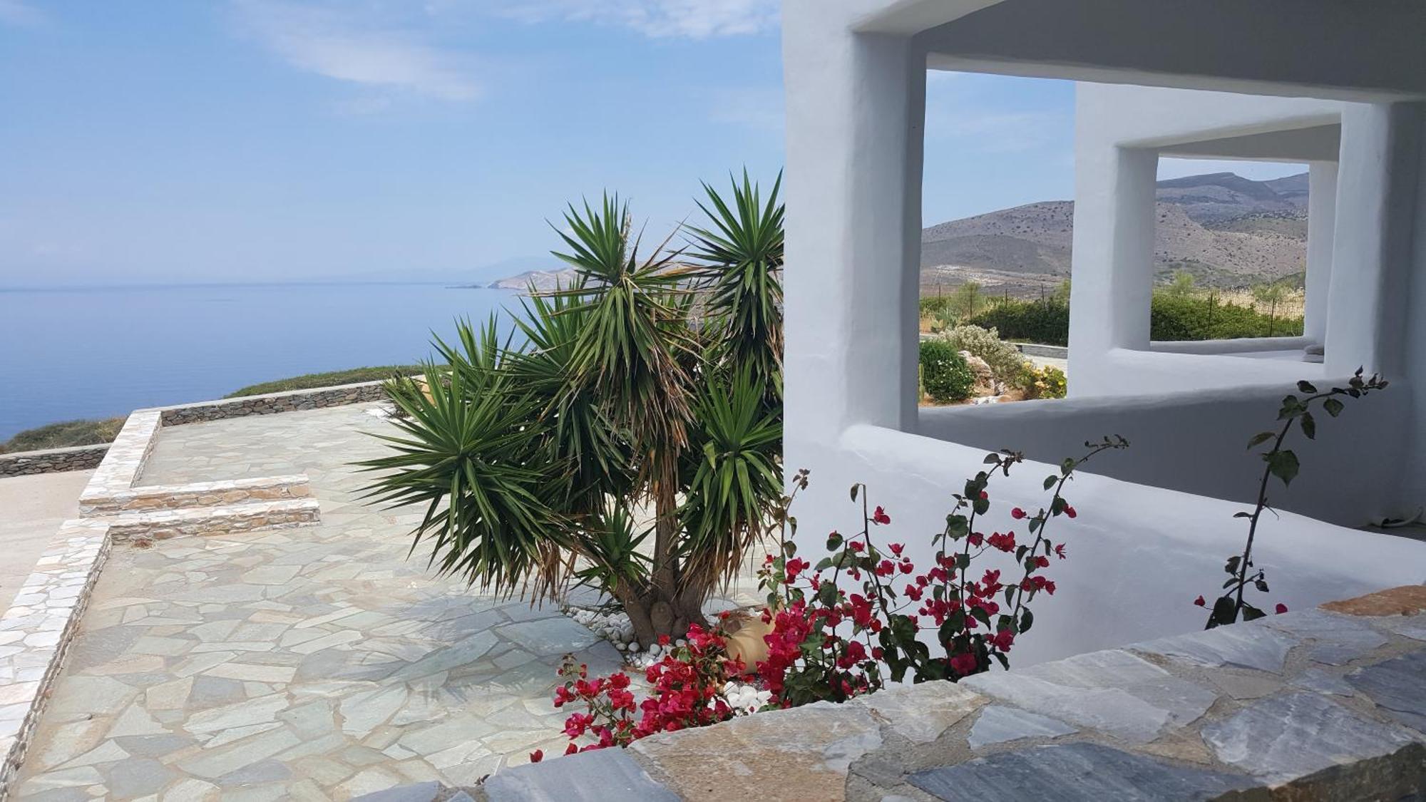 Syros Apartments Suites Chryssonisos Kini Ruang foto