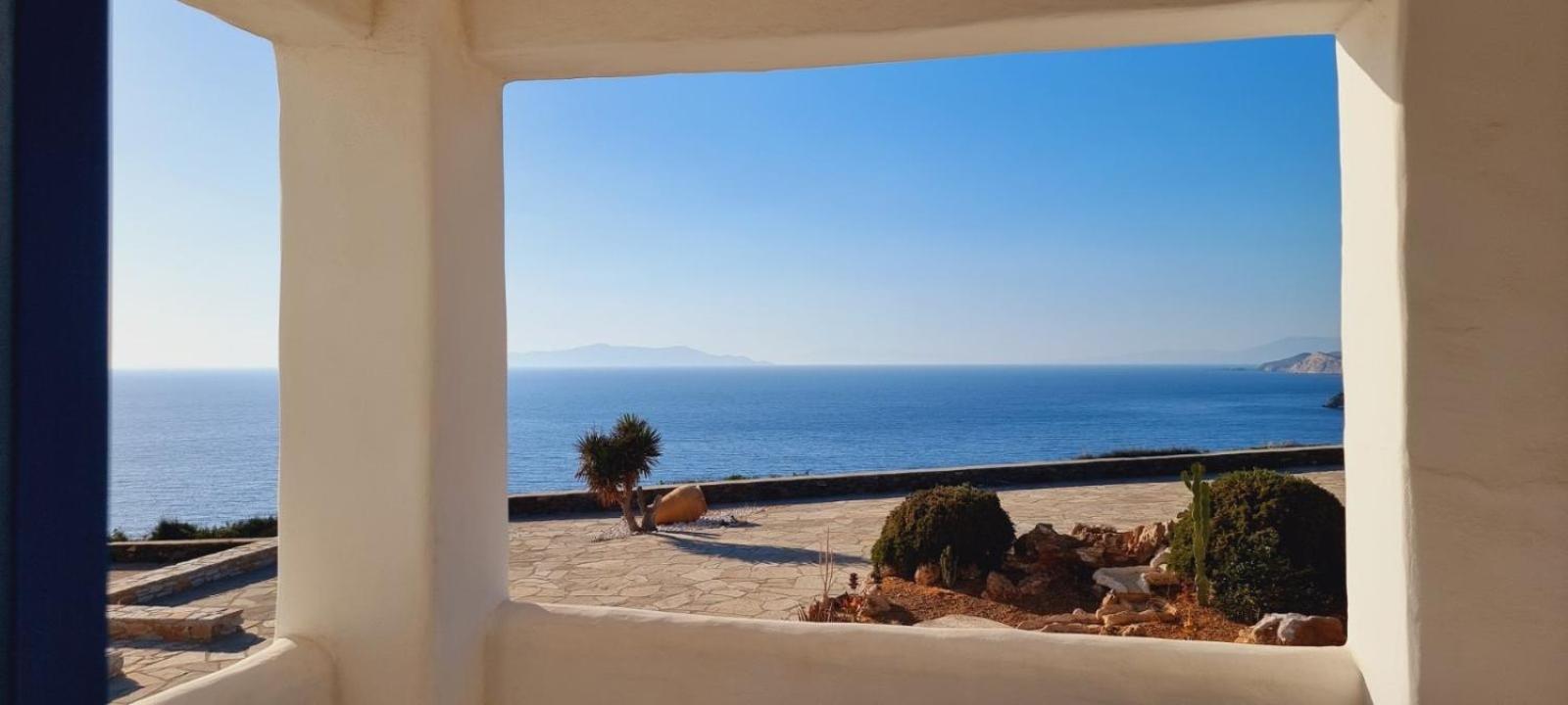 Syros Apartments Suites Chryssonisos Kini Bagian luar foto