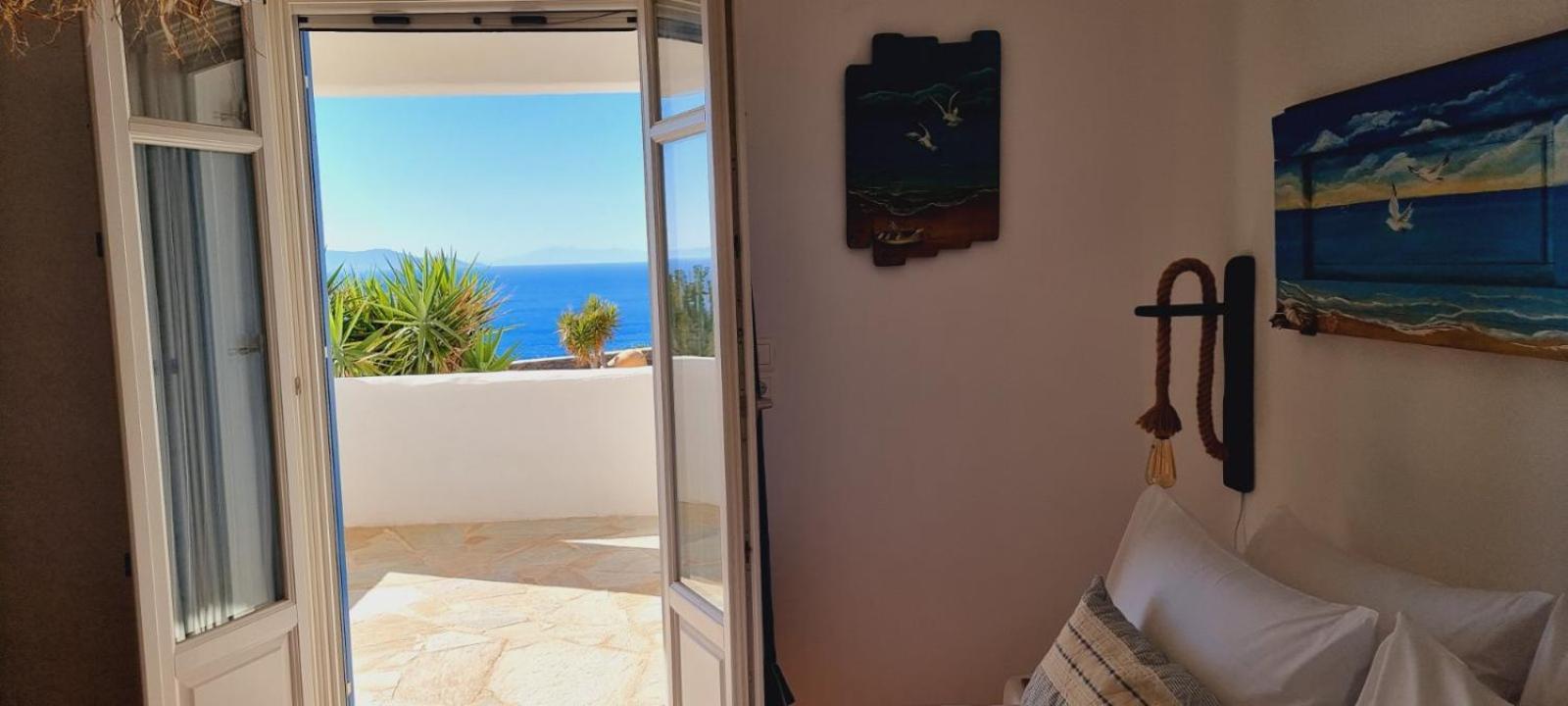 Syros Apartments Suites Chryssonisos Kini Bagian luar foto