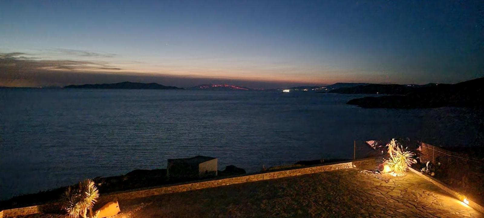 Syros Apartments Suites Chryssonisos Kini Bagian luar foto
