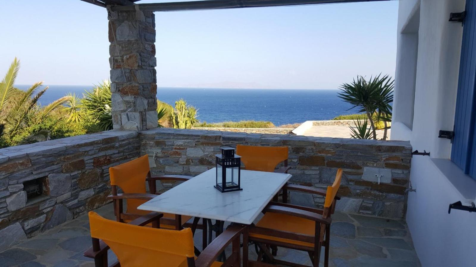 Syros Apartments Suites Chryssonisos Kini Bagian luar foto