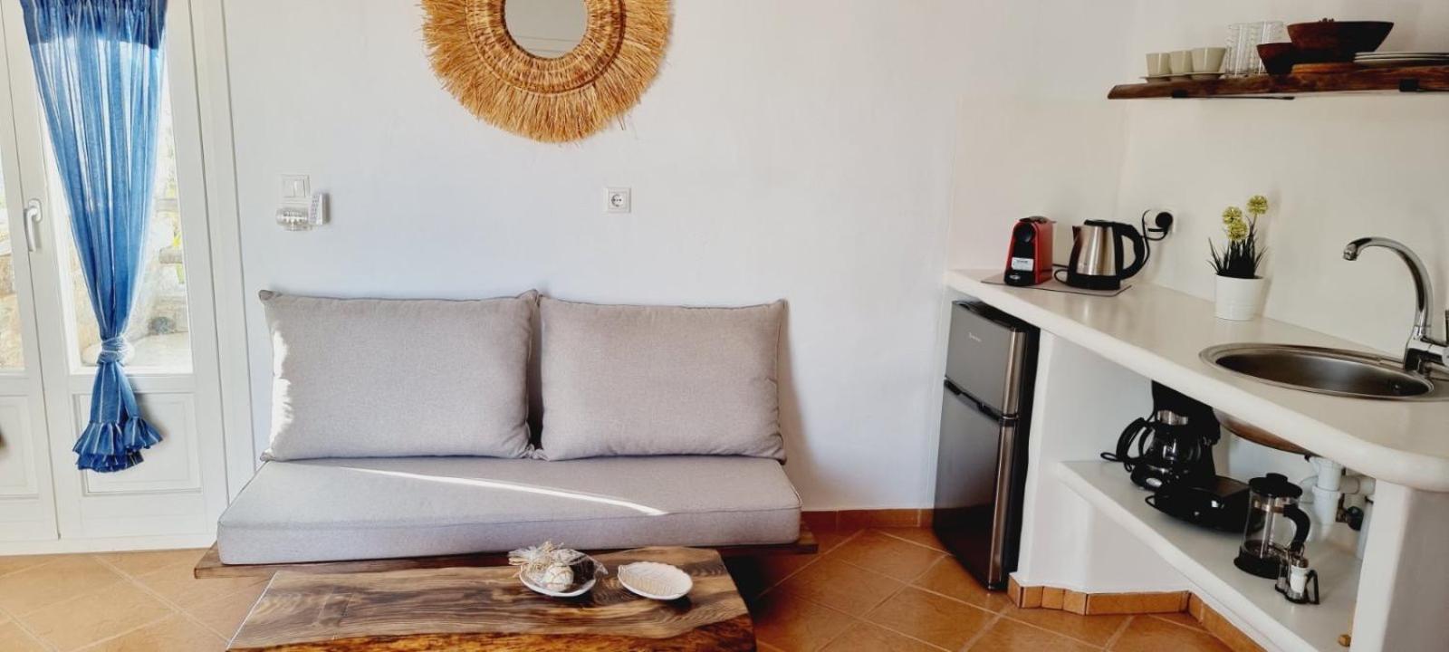 Syros Apartments Suites Chryssonisos Kini Bagian luar foto