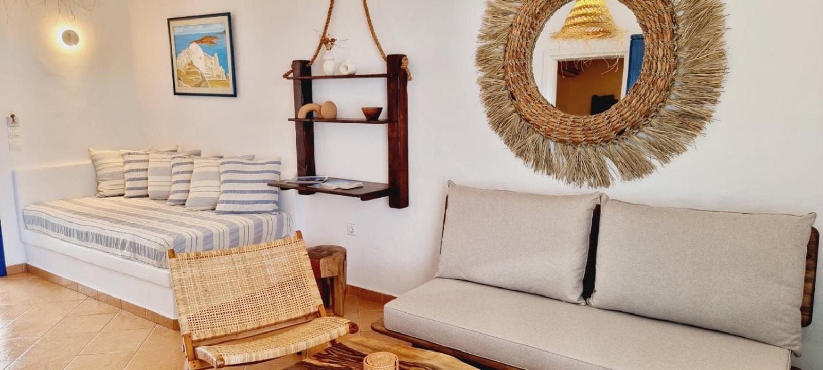 Syros Apartments Suites Chryssonisos Kini Bagian luar foto