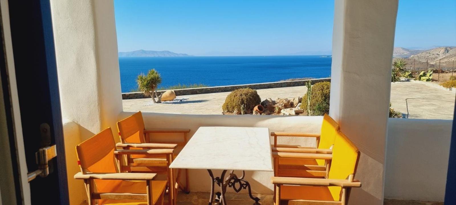 Syros Apartments Suites Chryssonisos Kini Bagian luar foto