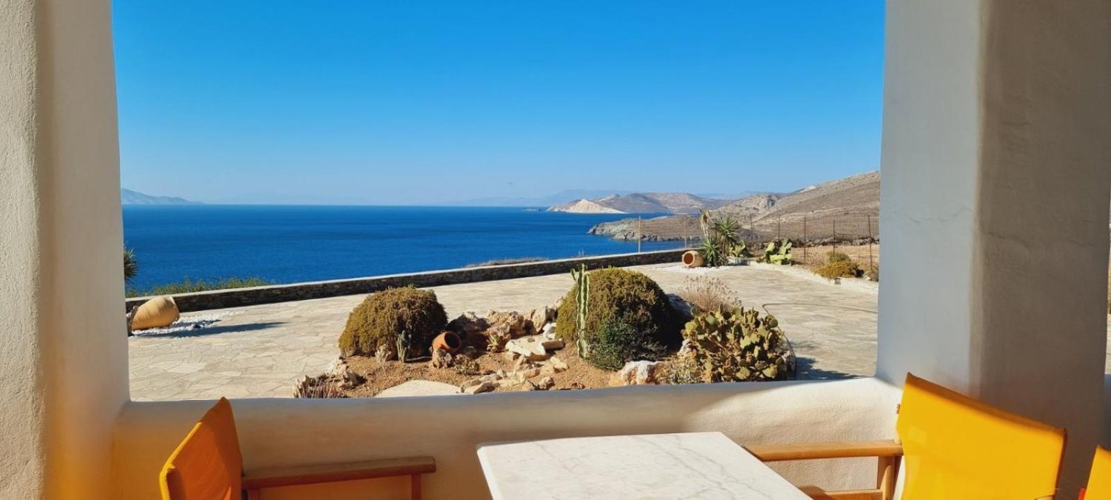 Syros Apartments Suites Chryssonisos Kini Bagian luar foto
