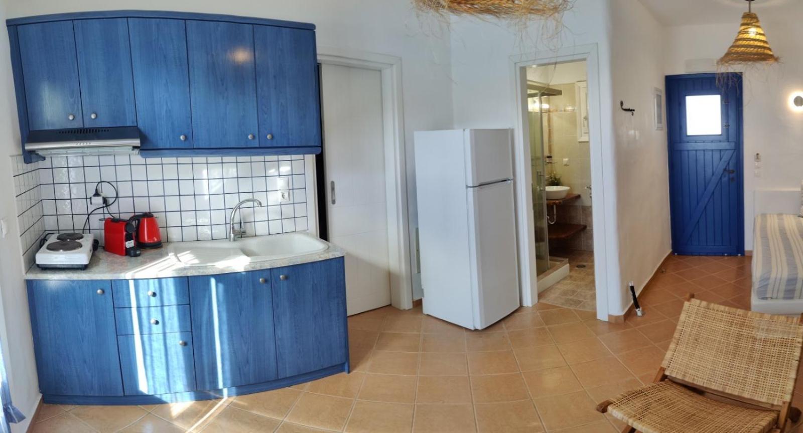 Syros Apartments Suites Chryssonisos Kini Bagian luar foto